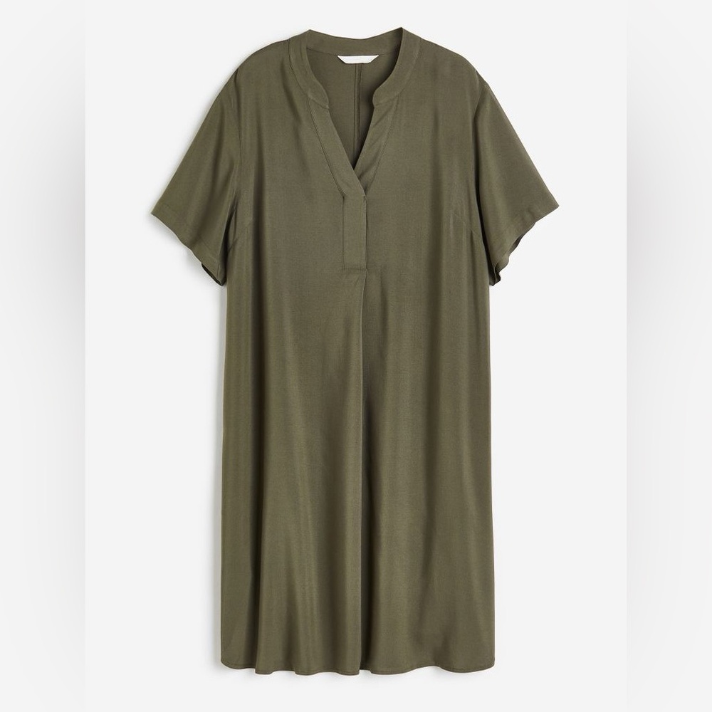 Olive Green Tunic Dress